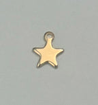 Gold Star Charm