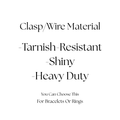 Custom Clasp/Wire