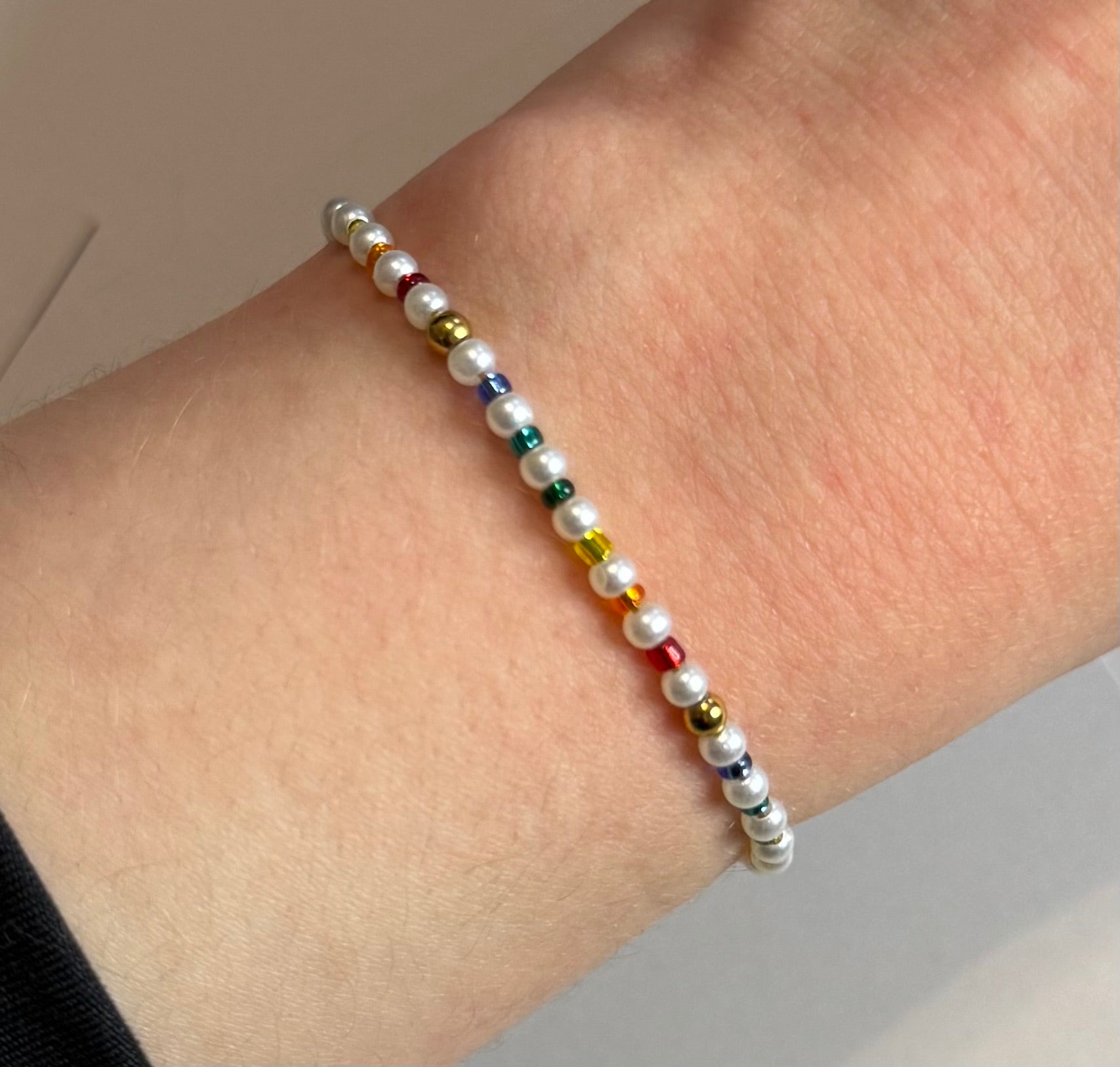 Pearls Of The Rainbow Bracelets