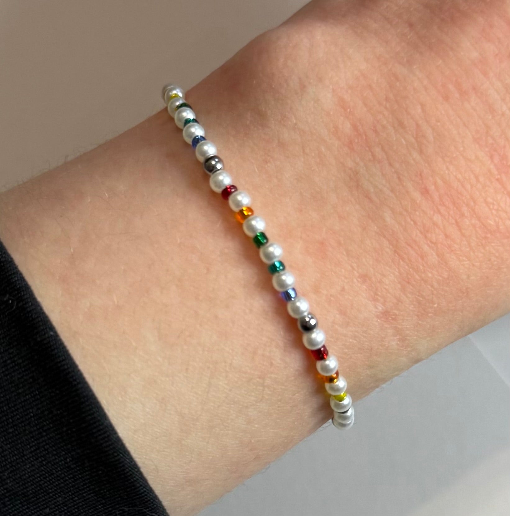 Pearls Of The Rainbow Bracelets