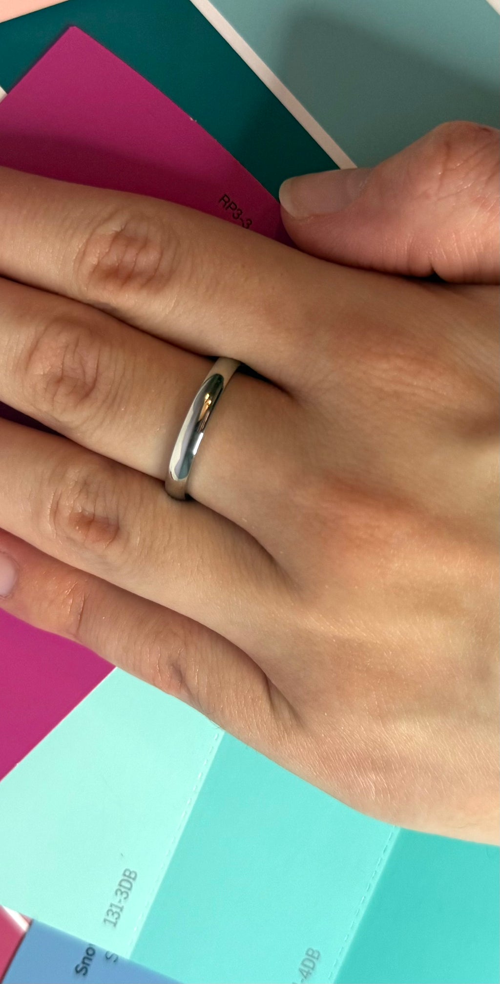 The Wide Classic Silver Band Ring
