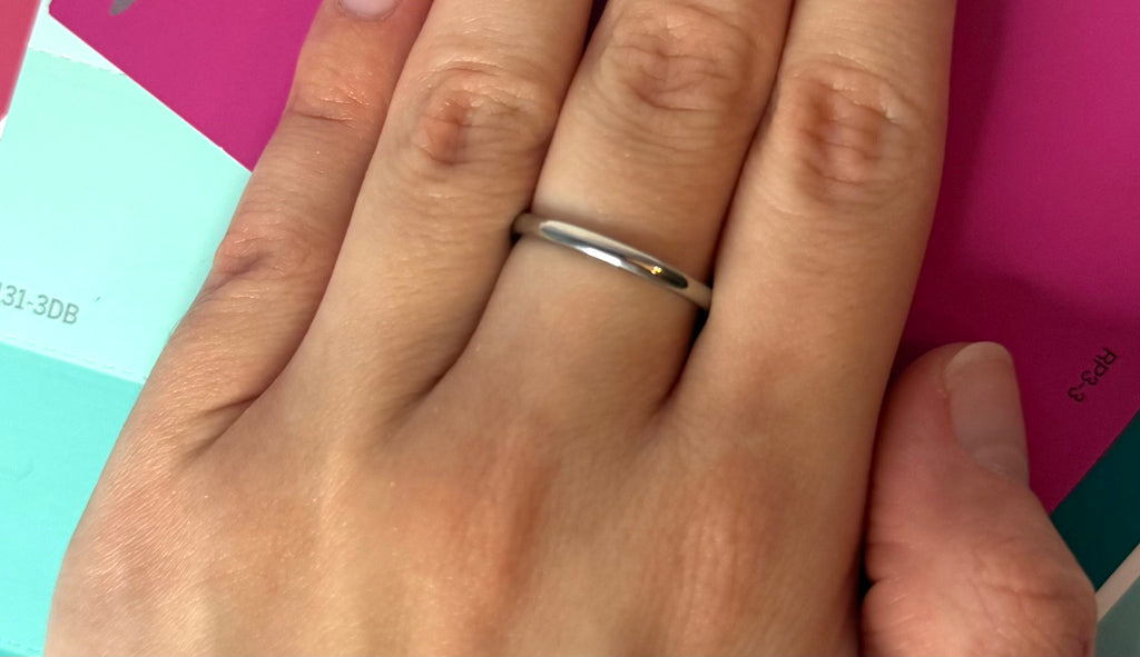The Classic Silver Band Ring