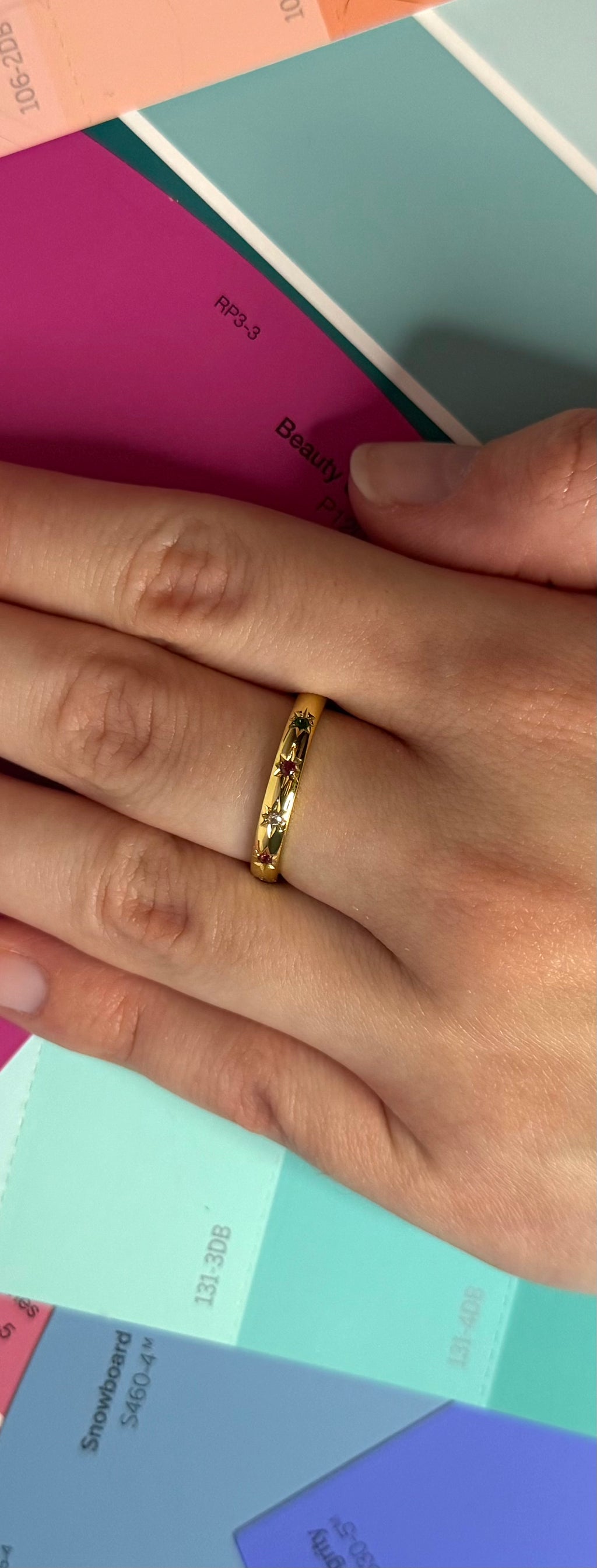 The Spring Star Ring