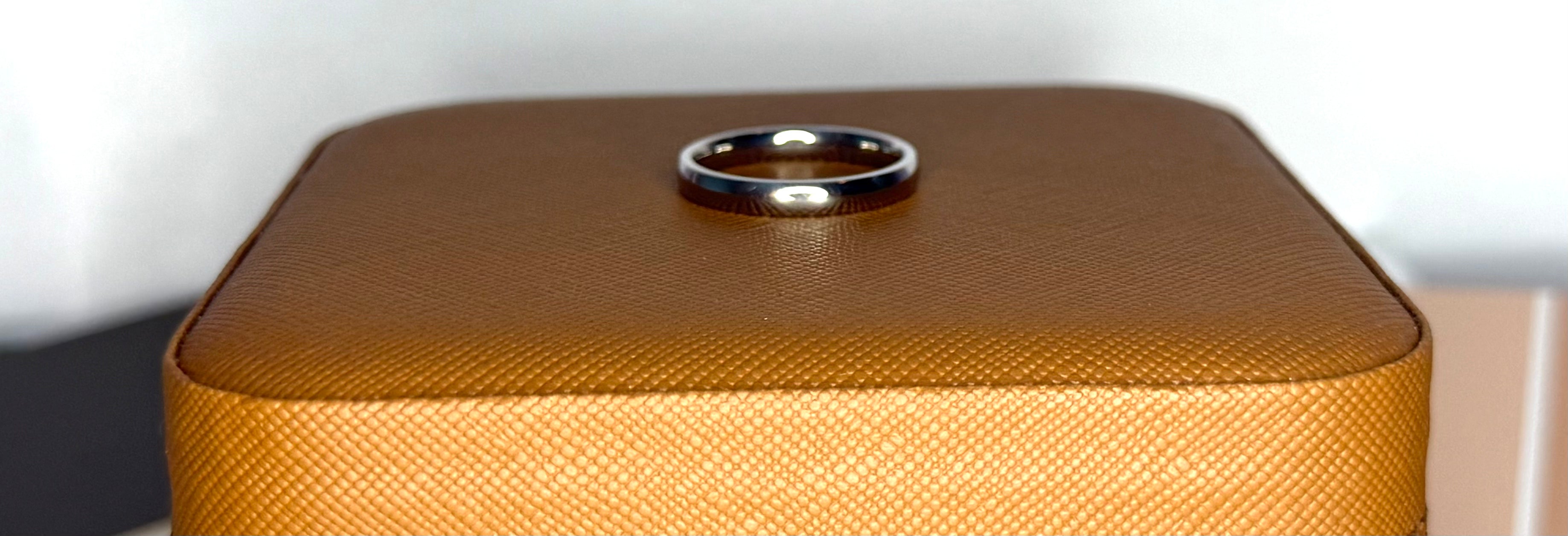 The Wide Classic Silver Band Ring